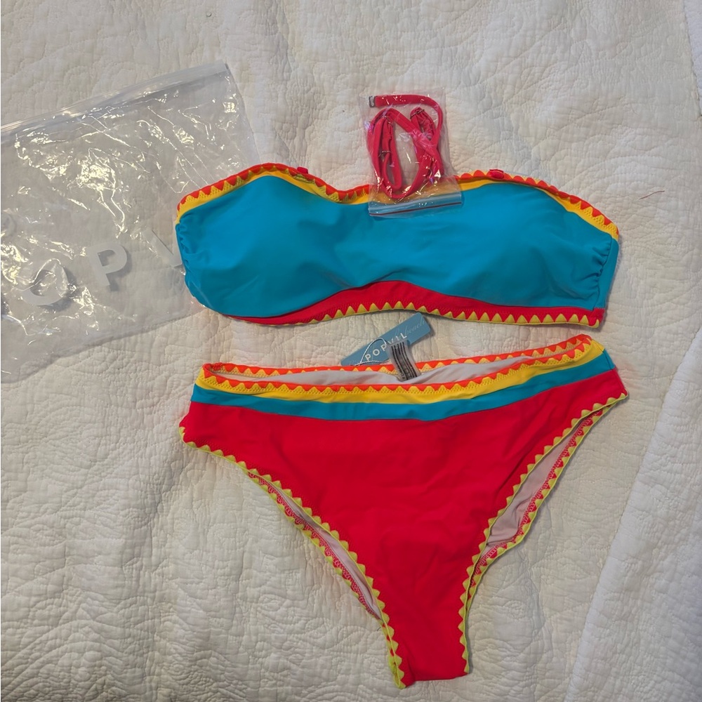 Colorful Women's Swimwear Set